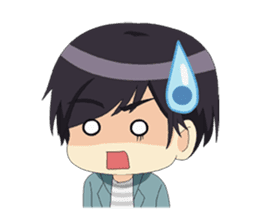 Happy Chibi Couple sticker #14529425