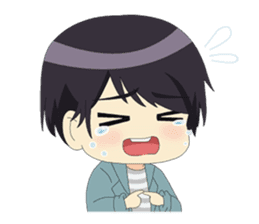 Happy Chibi Couple sticker #14529426