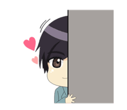 Happy Chibi Couple sticker #14529427