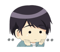 Happy Chibi Couple sticker #14529436