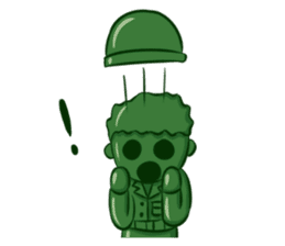 Plastic World War sticker #14530003