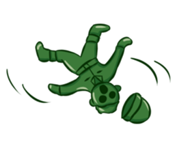 Plastic World War sticker #14530004