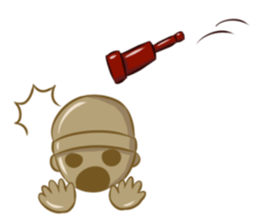 Plastic World War sticker #14530020