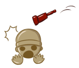 Plastic World War sticker #14530020