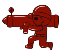 Plastic World War sticker #14530028