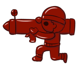 Plastic World War sticker #14530028