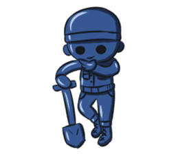 Plastic World War sticker #14530033