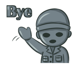 Plastic World War sticker #14530034