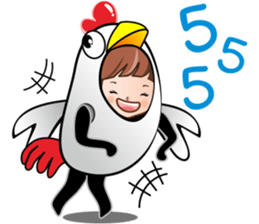 Lady Kai Kai sticker #14530066