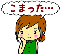 Words frequently used in everyday life sticker #14530305