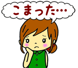 Words frequently used in everyday life sticker #14530305