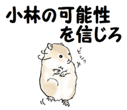 Sticker sent to the kobayashi Squirrel sticker #14530326