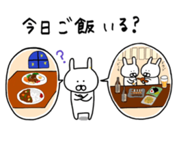 Pierced rabbit 3 sticker #14530630