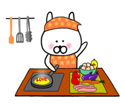 Pierced rabbit 3 sticker #14530631