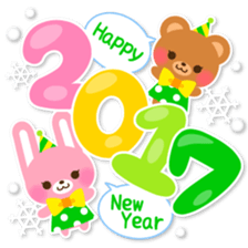 2017 New Year!!! sticker #14530901