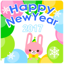 2017 New Year!!! sticker #14530910