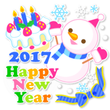 2017 New Year!!! sticker #14530919