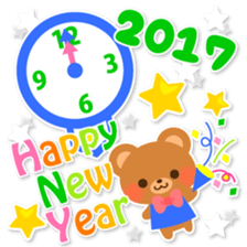 2017 New Year!!! sticker #14530924