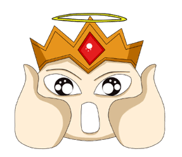 fat angel boy 1 sticker #14531005