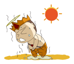 fat angel boy 1 sticker #14531012