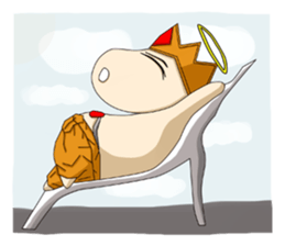 fat angel boy 1 sticker #14531015