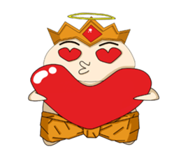 fat angel boy 1 sticker #14531019
