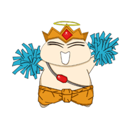 fat angel boy 1 sticker #14531024