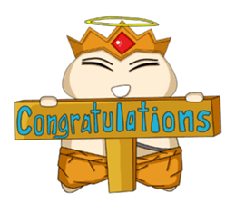 fat angel boy 1 sticker #14531026