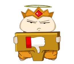 fat angel boy 1 sticker #14531031