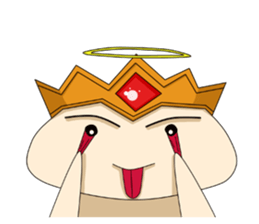 fat angel boy 1 sticker #14531032