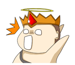 fat angel boy 1 sticker #14531034