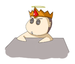 fat angel boy 1 sticker #14531036