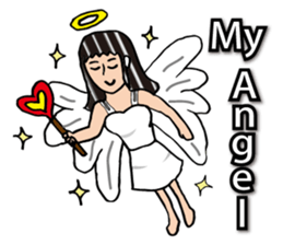 Most beautiful lady Melinda's Day sticker #14531478