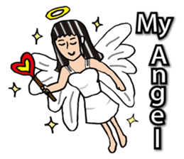 Most beautiful lady Melinda's Day sticker #14531478