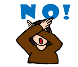 Most beautiful lady Melinda's Day sticker #14531500