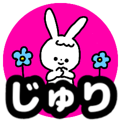 Name sticker Juri can be used 1