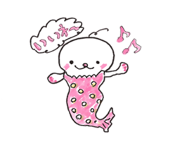 Lovely Jellyfish Julian sticker #14532022
