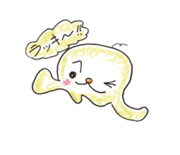 Lovely Jellyfish Julian sticker #14532029