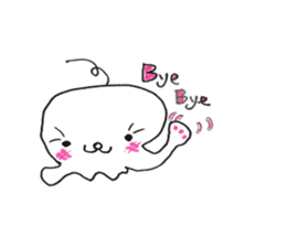 Lovely Jellyfish Julian sticker #14532031