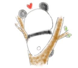Little Panda Pangpang sticker #14532102