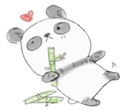 Little Panda Pangpang sticker #14532121