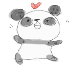 Little Panda Pangpang sticker #14532132
