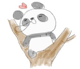 Little Panda Pangpang sticker #14532137