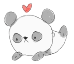 Little Panda Pangpang sticker #14532141