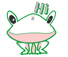 Froggy's happy holiday(English) sticker #14532145