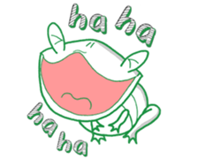 Froggy's happy holiday(English) sticker #14532162