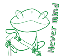 Froggy's happy holiday(English) sticker #14532168