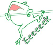 Froggy's happy holiday(English) sticker #14532169