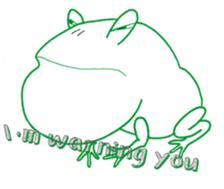 Froggy's happy holiday(English) sticker #14532172