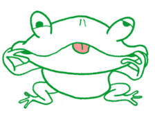 Froggy's happy holiday(English) sticker #14532175